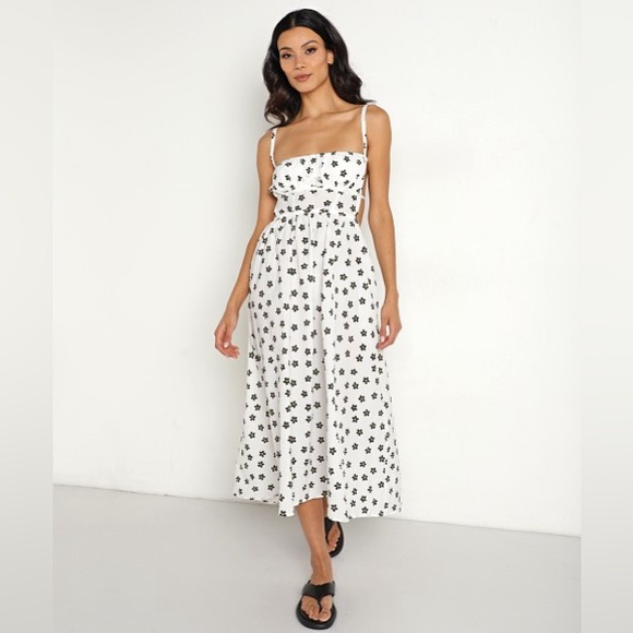 For Love & Lemons Brenda Midi Dress XS - Picture 6 of 10